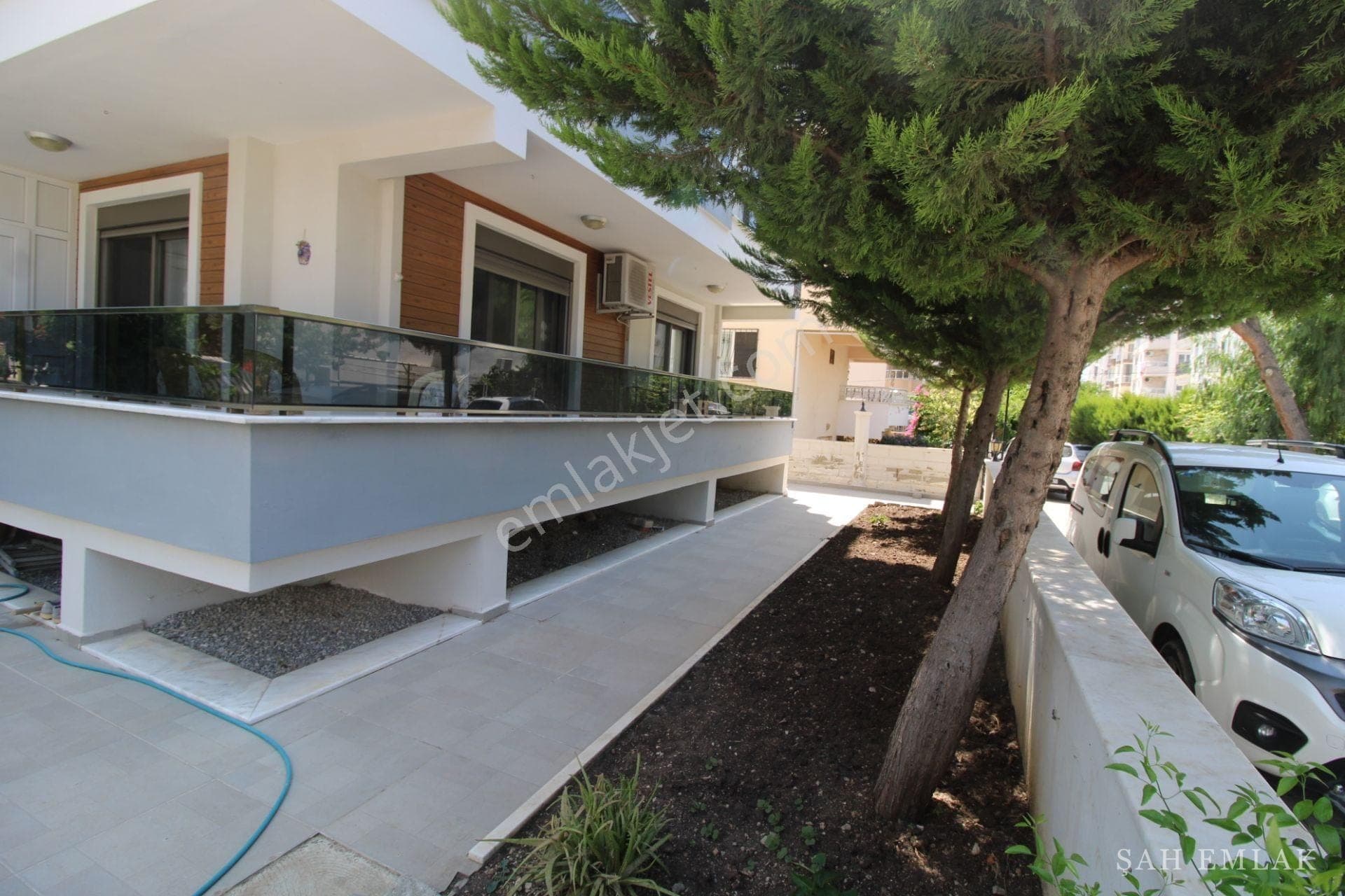 1+1-Wohnung im Hochparterre in Altınkum, 200 m vom Meer — Foto 4