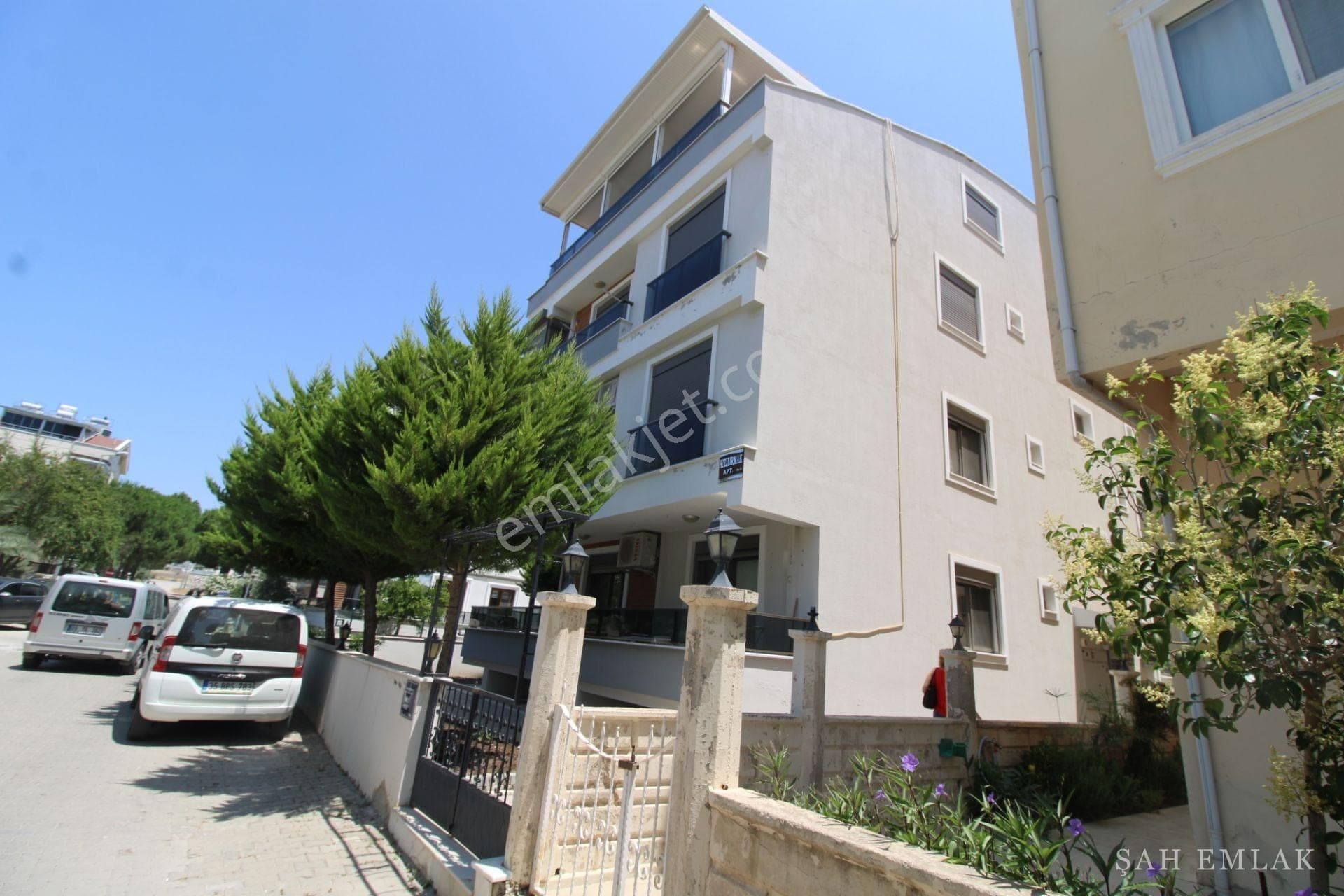 1+1-Wohnung im Hochparterre in Altınkum, 200 m vom Meer — Foto 5