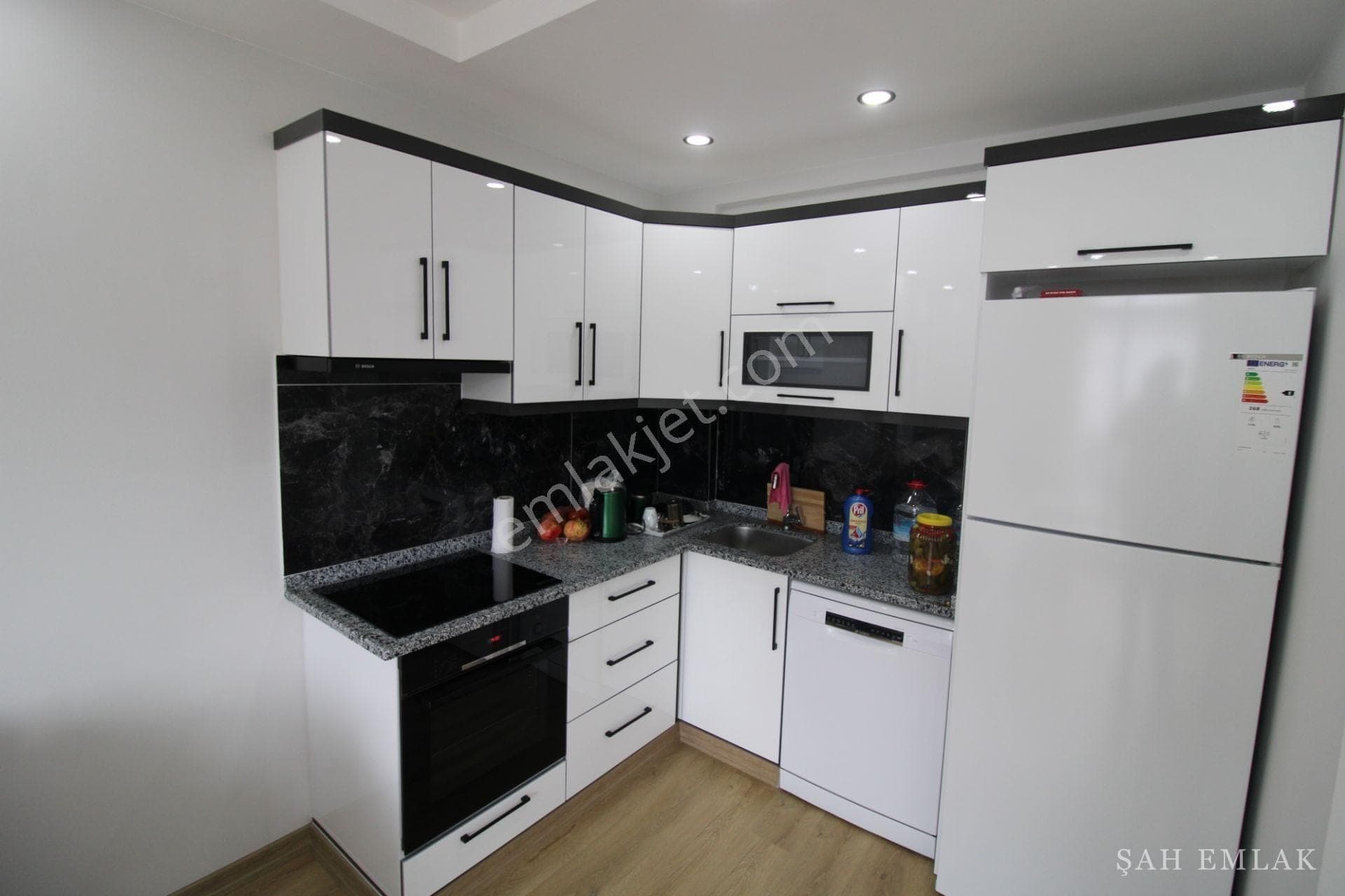 Furnished 2+1 apartment in a new building with lift, Efeler — photo 9